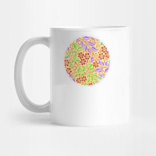 Sunshine Filigree Floral Mug